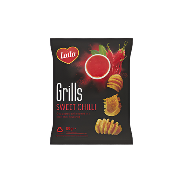Laila Sweet Chilli Grills 80g – Spicy & Crunchy Indian Snack